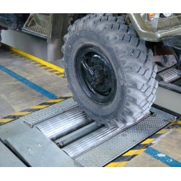 Комплект стальных роликов тормозного стенда для грузовых автомобилей